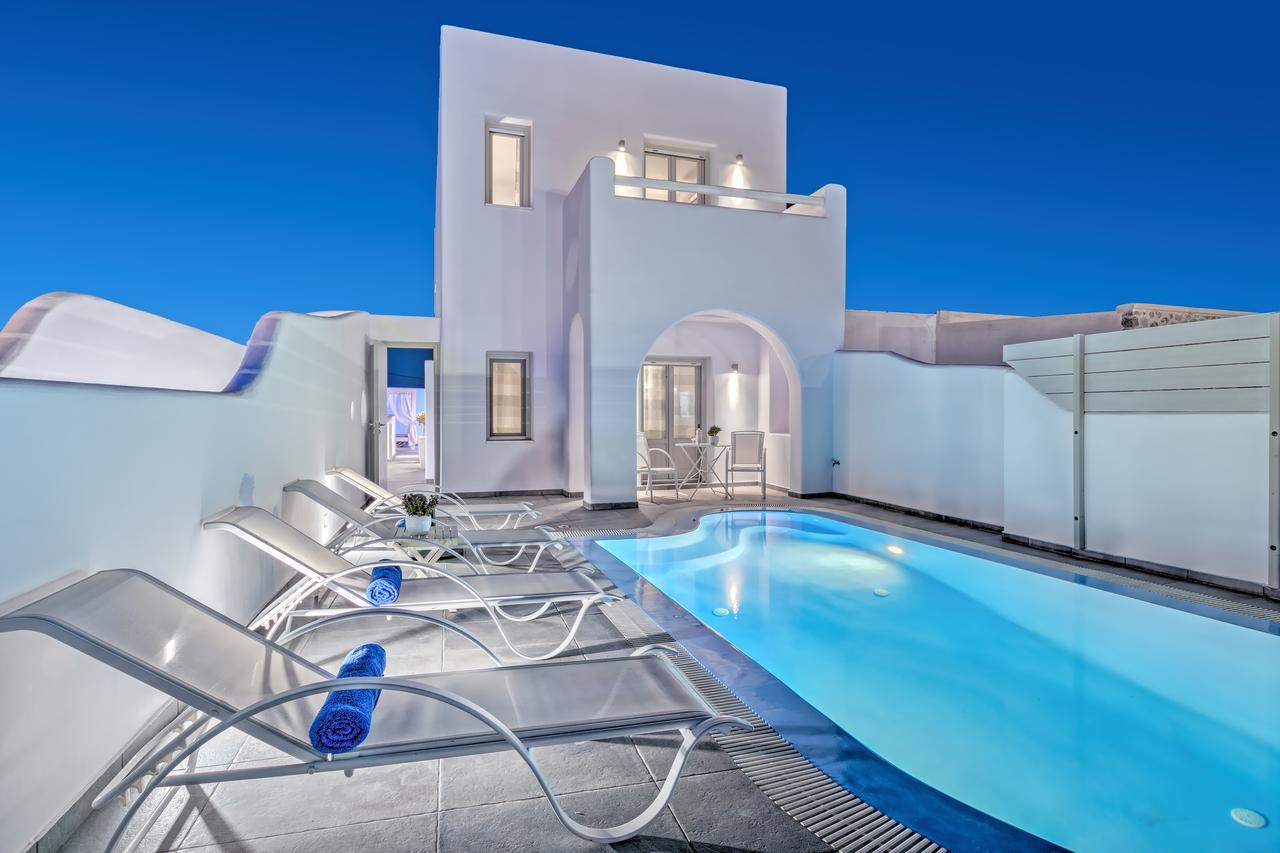 Santorini Blue Senses Villas Mesaria Dış mekan fotoğraf